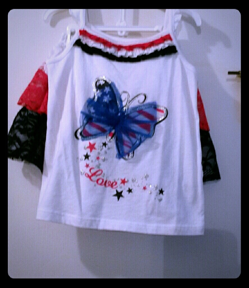 Red, White and Blue 2 pcs Outfit
